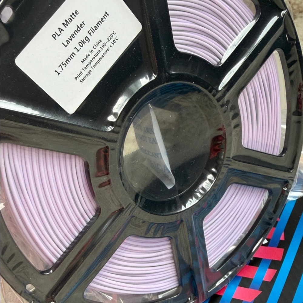 Flashforge Light Purple 3D Printer PLA Filament Spool - Picture 3 of 8